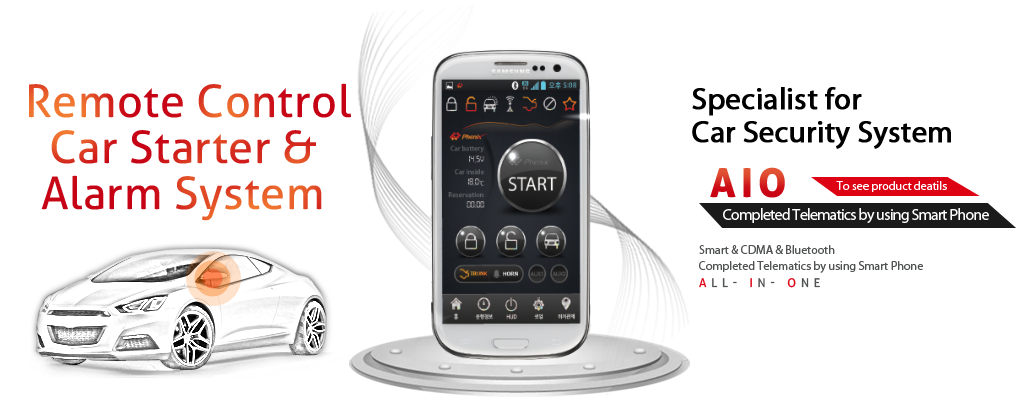 Remote Control Car Starter & Alarm System